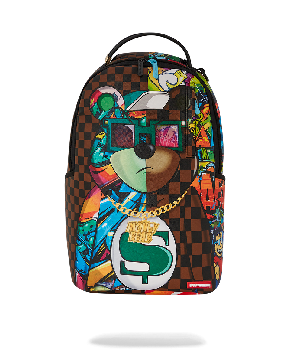 SPRAYGROUND MONEY BEAR: THE MONEY good SHOT BACKPACK