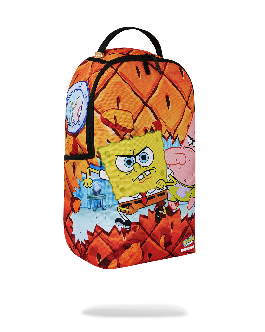 DON T MESS WITH THE SPONGEBOB DLXSR BACKPACK SPRAYGROUND