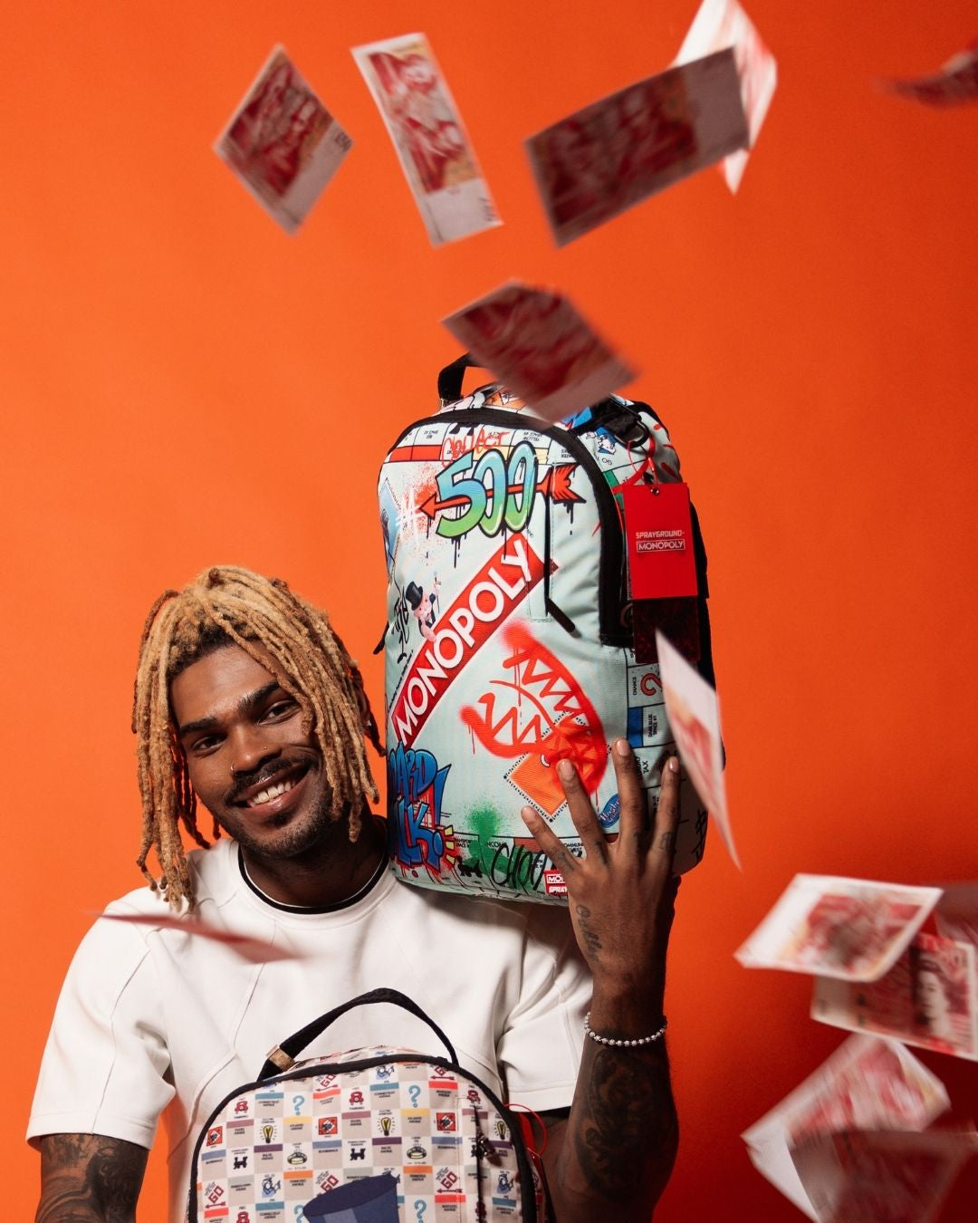 Monopoly sprayground backpack best sale