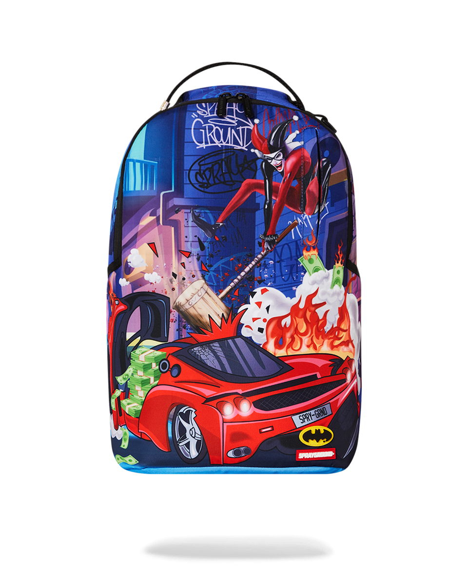 Harley quinn sprayground backpacks on sale