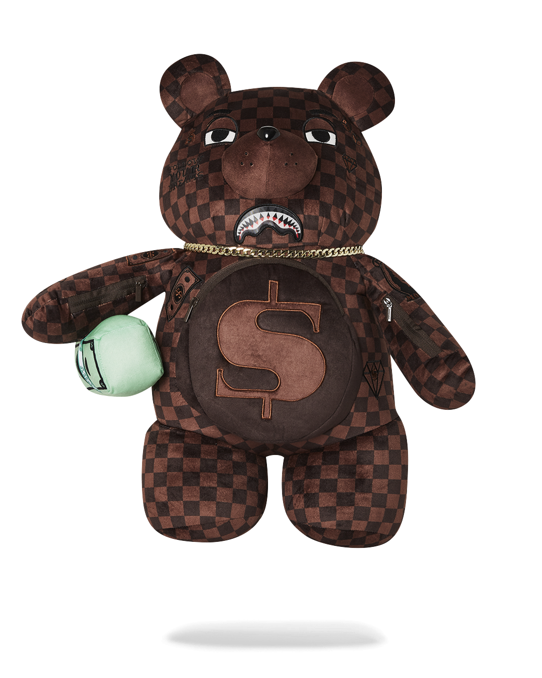 Spray ground shops limited edition bear backpack