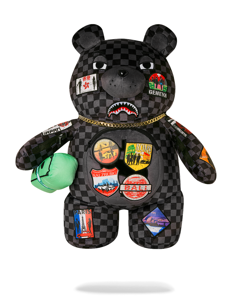 SPRAYGROUND POWDER MONEY TEDDYBEAR shops BACKPACK