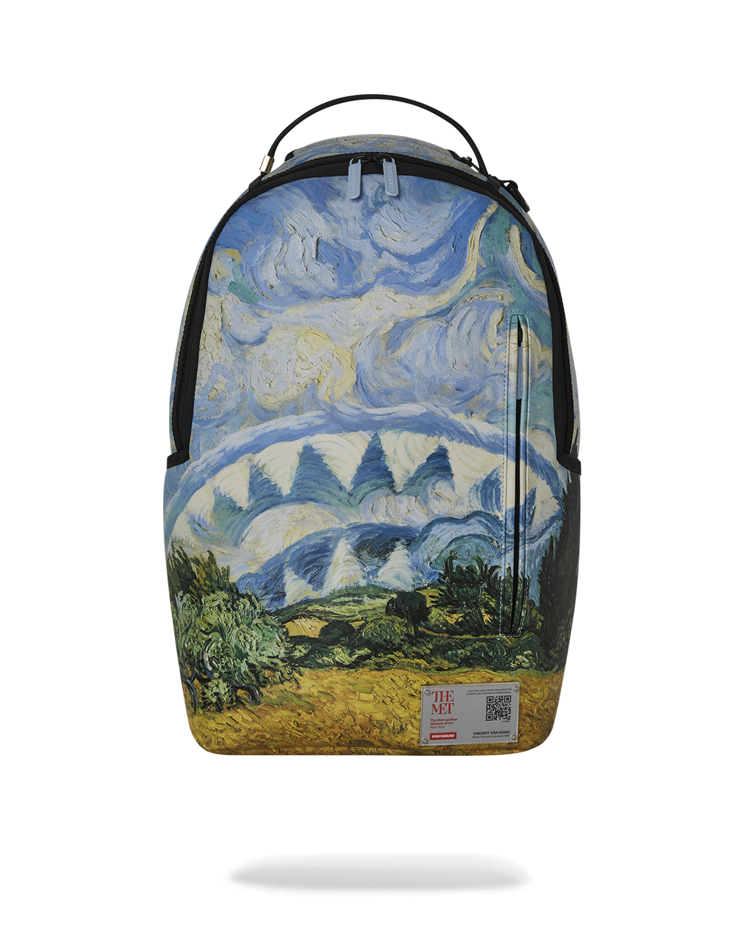 THE MET VAN GOGH WHEAT FIELD WITH CYPRESSES BACKPACK SPRAYGROUND