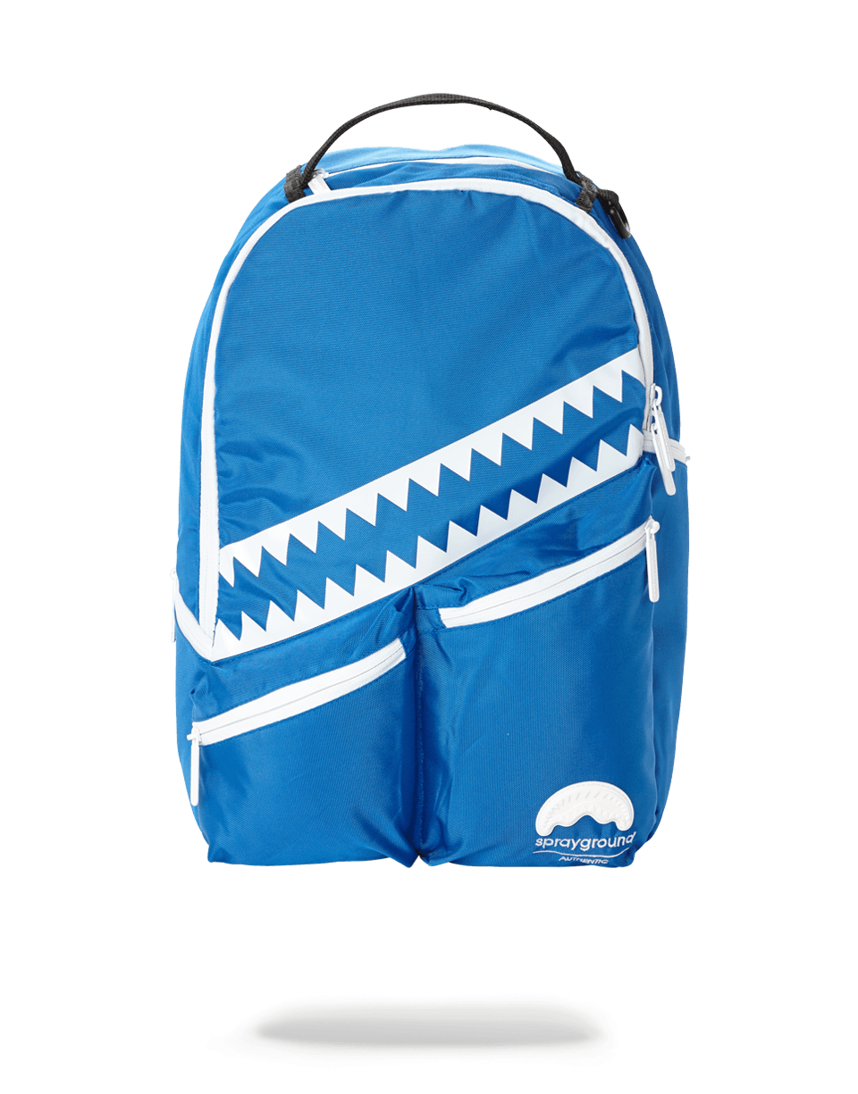 Sprayground Printed Backpacks in Blue for Men