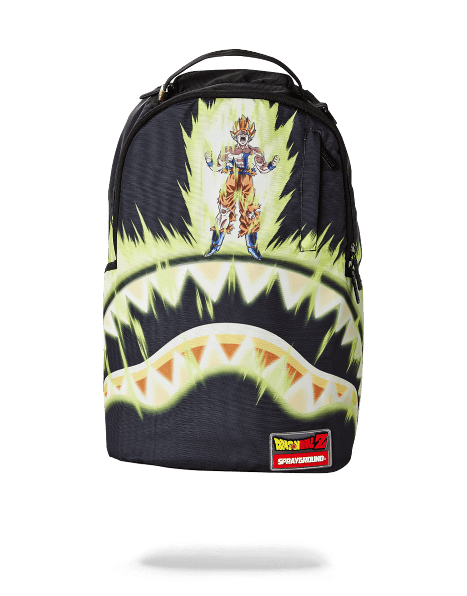 Sprayground DBZ Kamehameha Shark Bite Backpack – Limited Edition