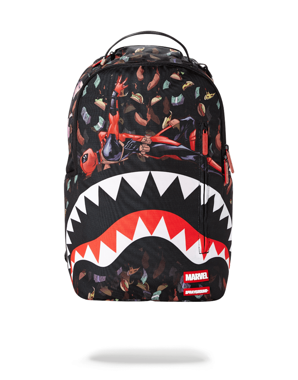 sprayground dazed and shark backpack