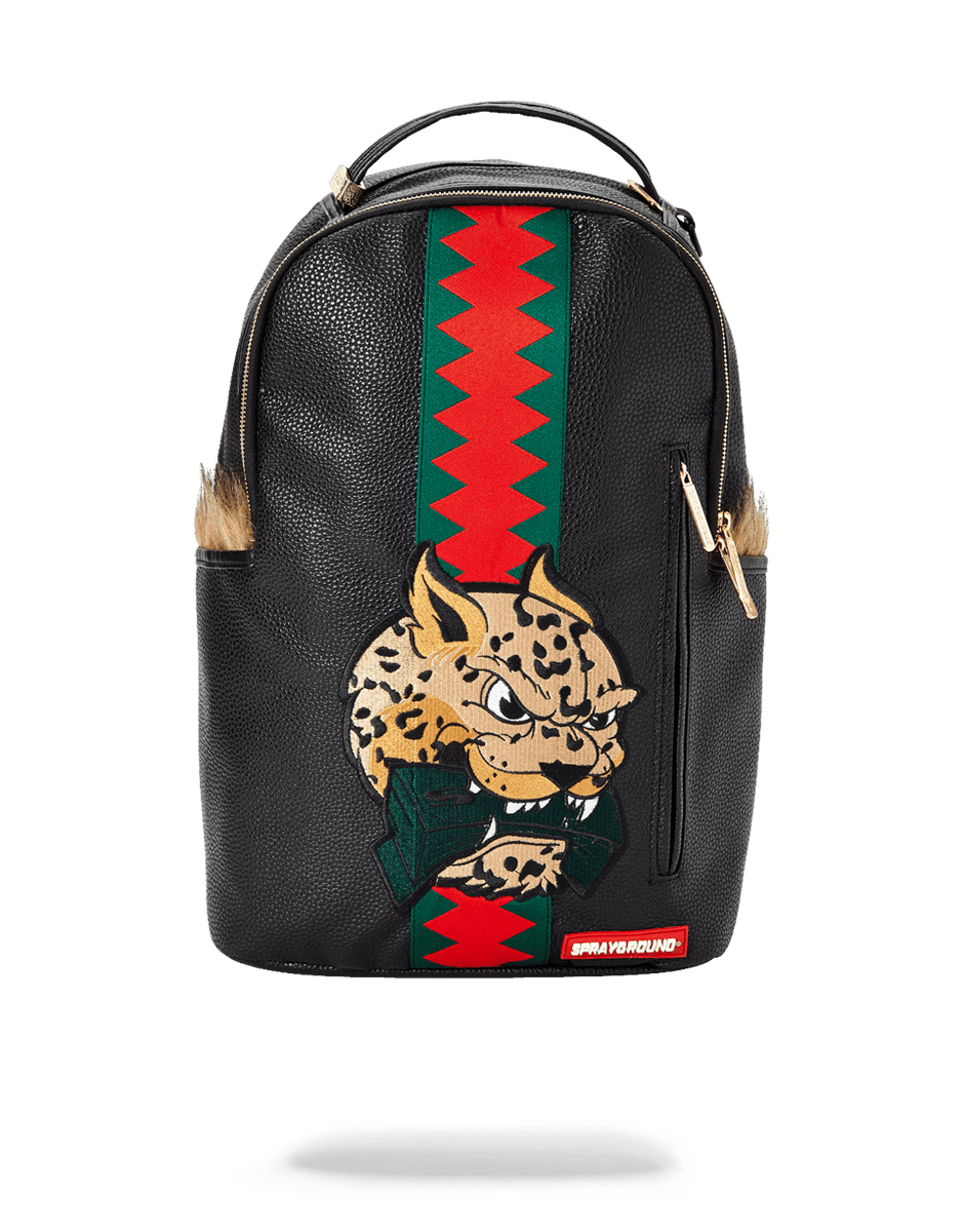 Shop Sprayground Money Kicks Red Leopard Fur Crossbody Bag Online –  Maison-B-More Global Store