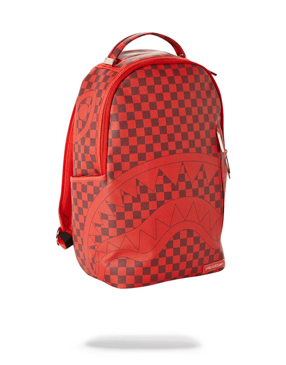 Sprayground Rebel Pink Dlxsvf Backpack Shark Paris Black SharkMouth Limited  Bag