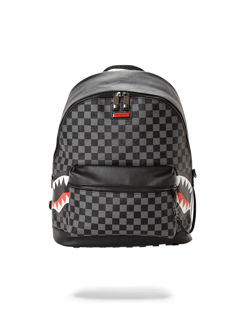 Backpacks Sprayground - Contrasting details backpack in black and gre -  910B3314NSZ