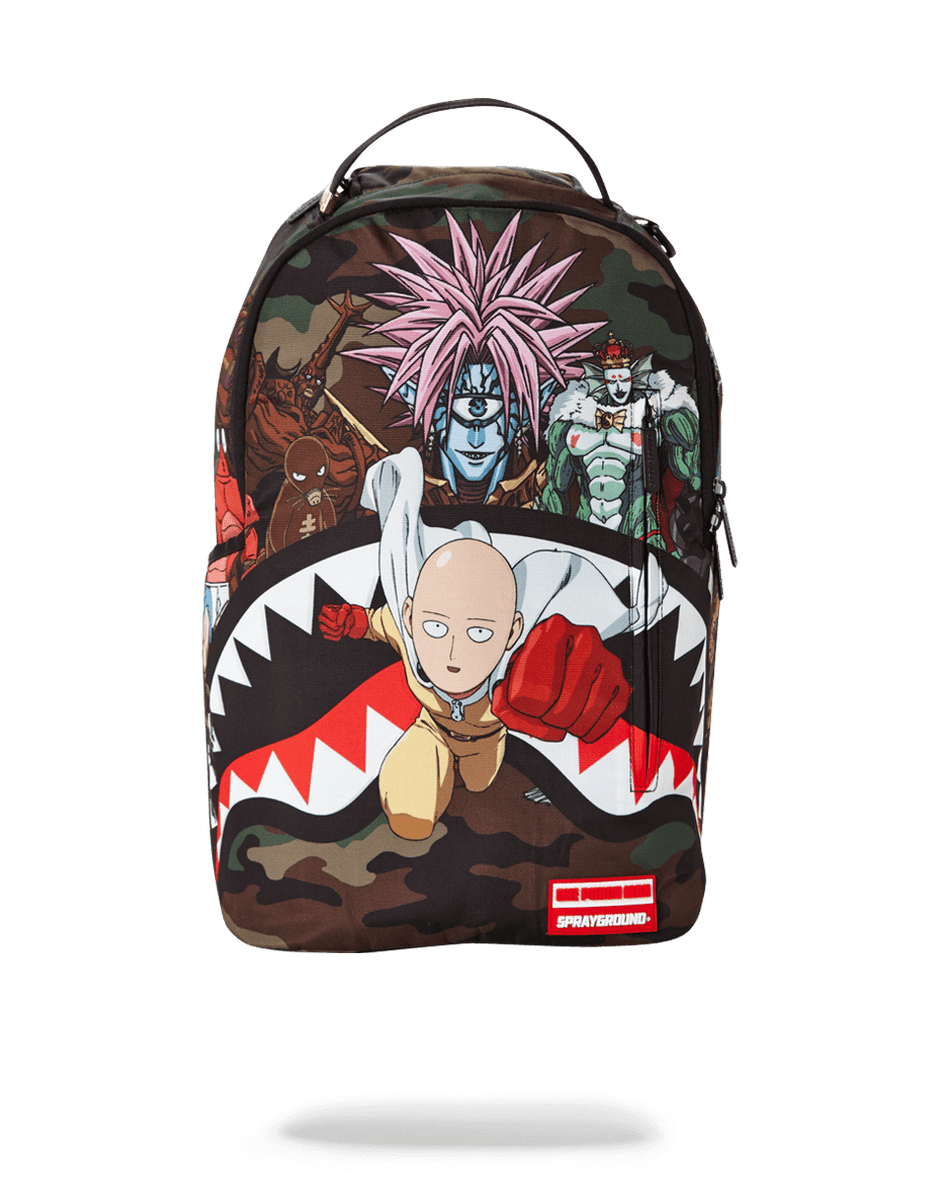 One punch hotsell man bookbag