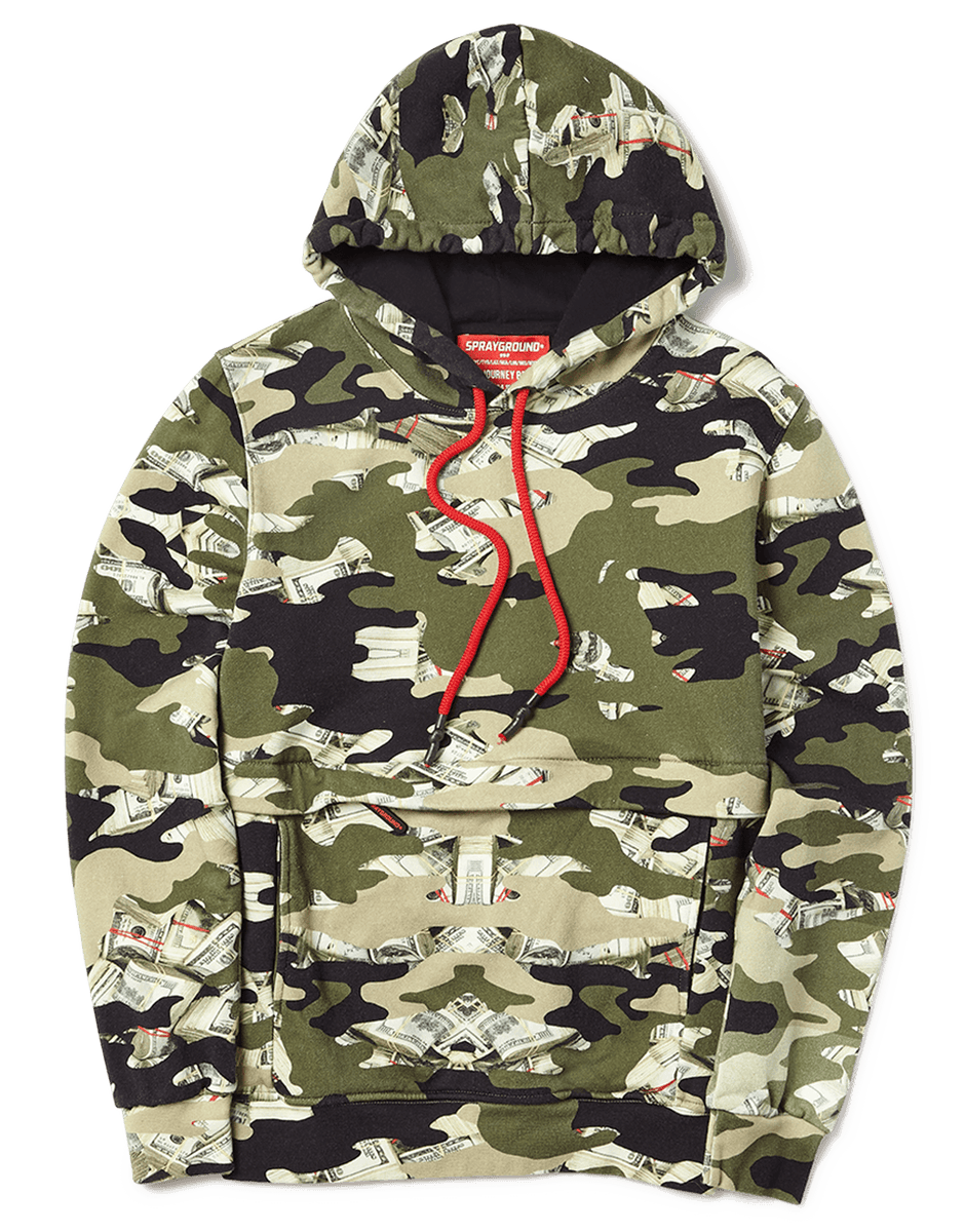 CAMO MONEY HOODIE SPRAYGROUND