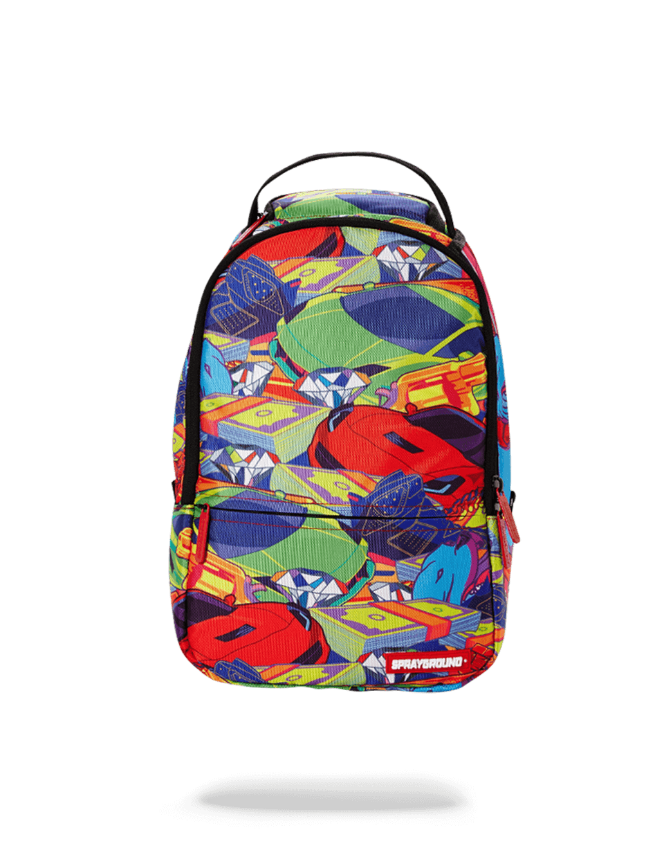 Sprayground New Money Multicolor Backpack for Men