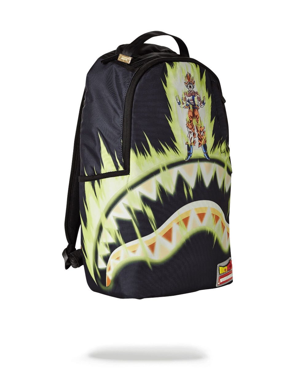 Sprayground DBZ Kamehameha Shark Bite Backpack – Limited Edition