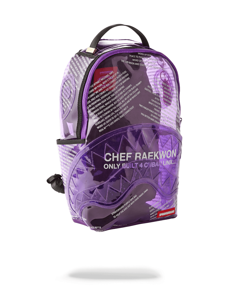 NEW Young Thug X Sprayground Purple Haze Shark Backpack One Size