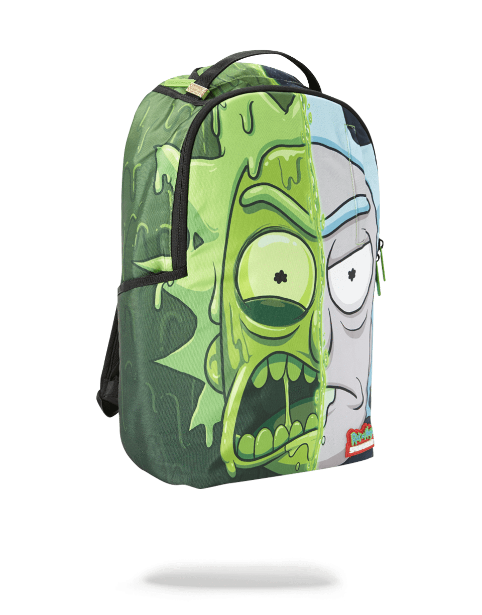 Sprayground x rick outlet and morty crammed backpack