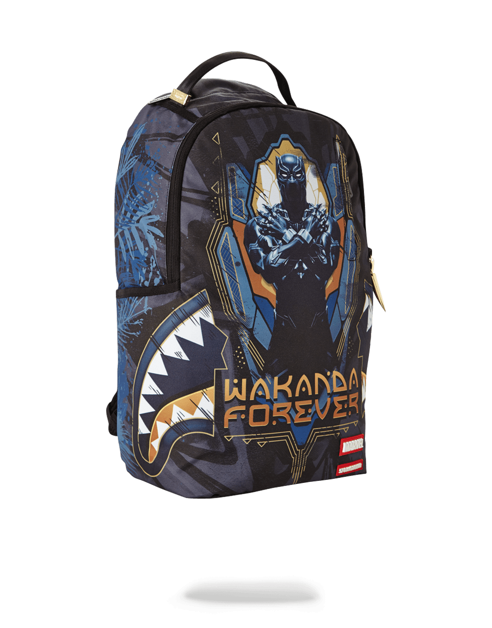 Sprayground black cheap panther backpack