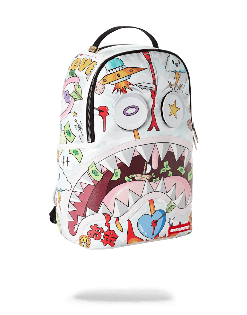 Sprayground sale disturbed shark