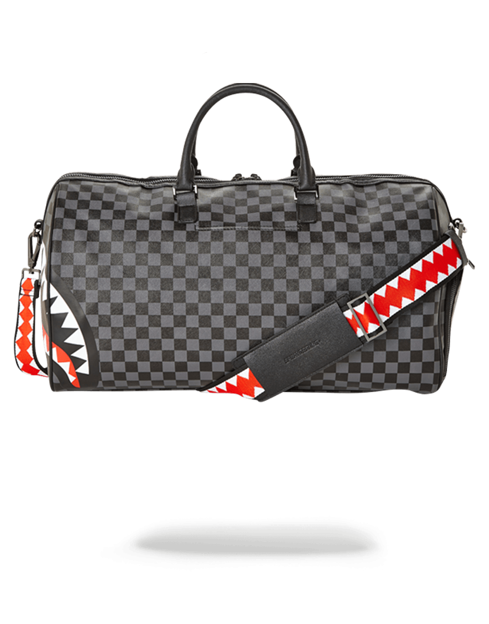 sprayground sharks in paris (mini) duffle limited edition never