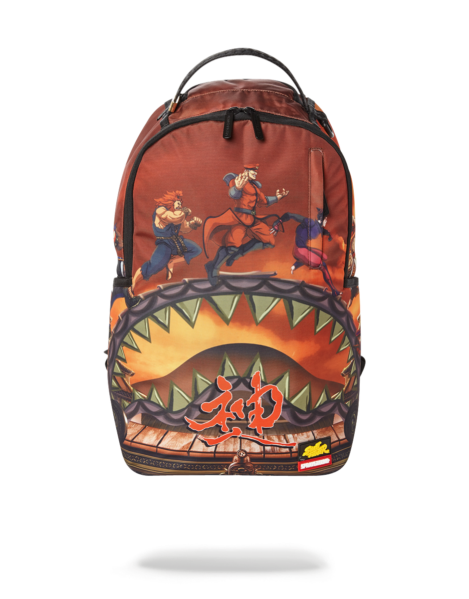 STREET FIGHTER VILLAINS ON THE RUN BACKPACK SPRAYGROUND