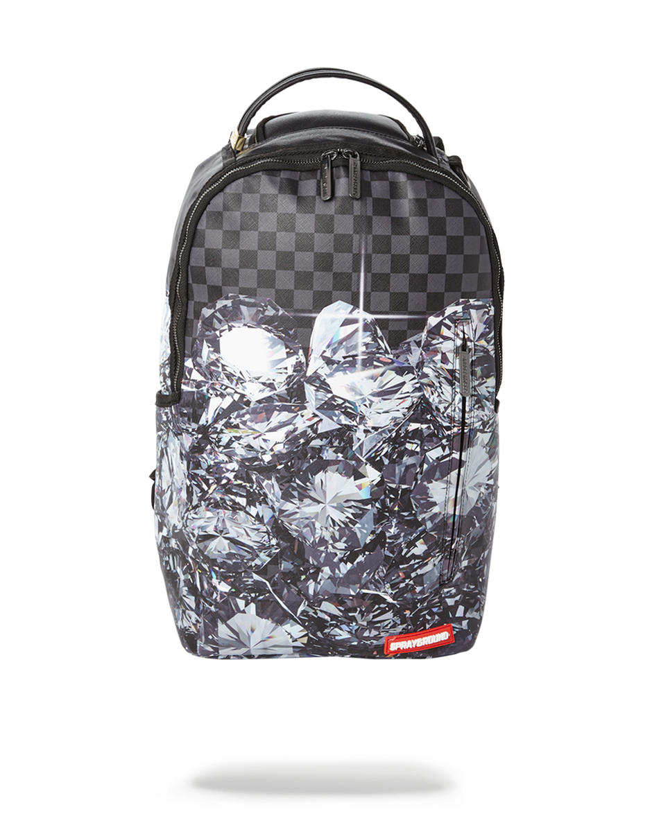 Backpacks Sprayground - Too Many Carats backpack in black and grey -  910B2990NSZ
