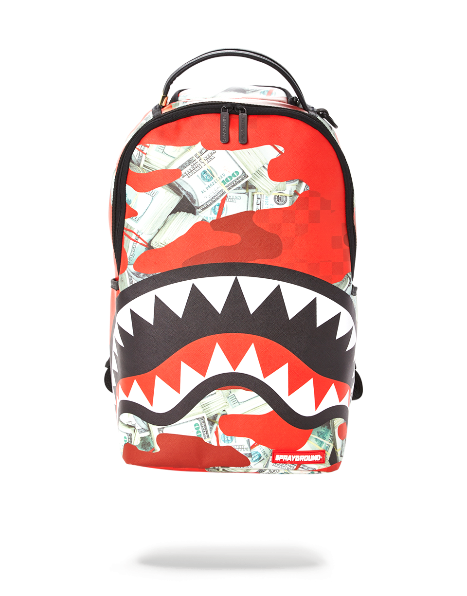 Bags, Sprayground Backpack Limited Edition Red Shark