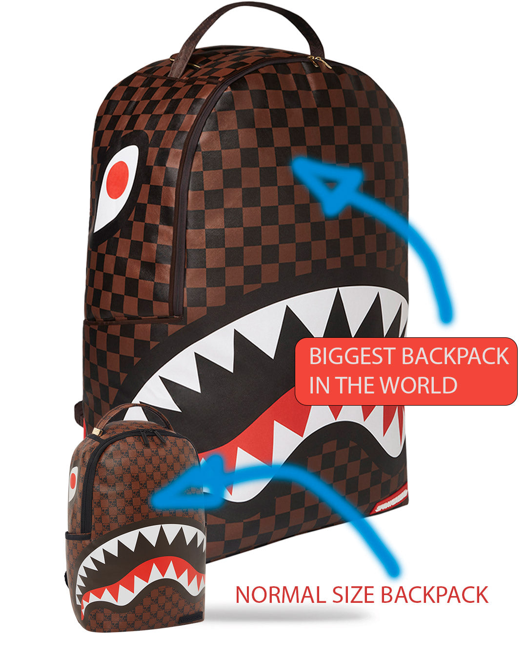 Sprayground Giant Backpack Shark XXXXXXXL 910B3330NSZ