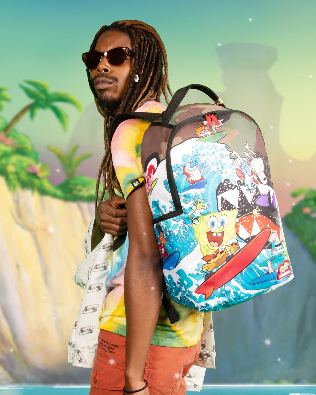 Sprayground Spongebob Pineapple Party Backpack