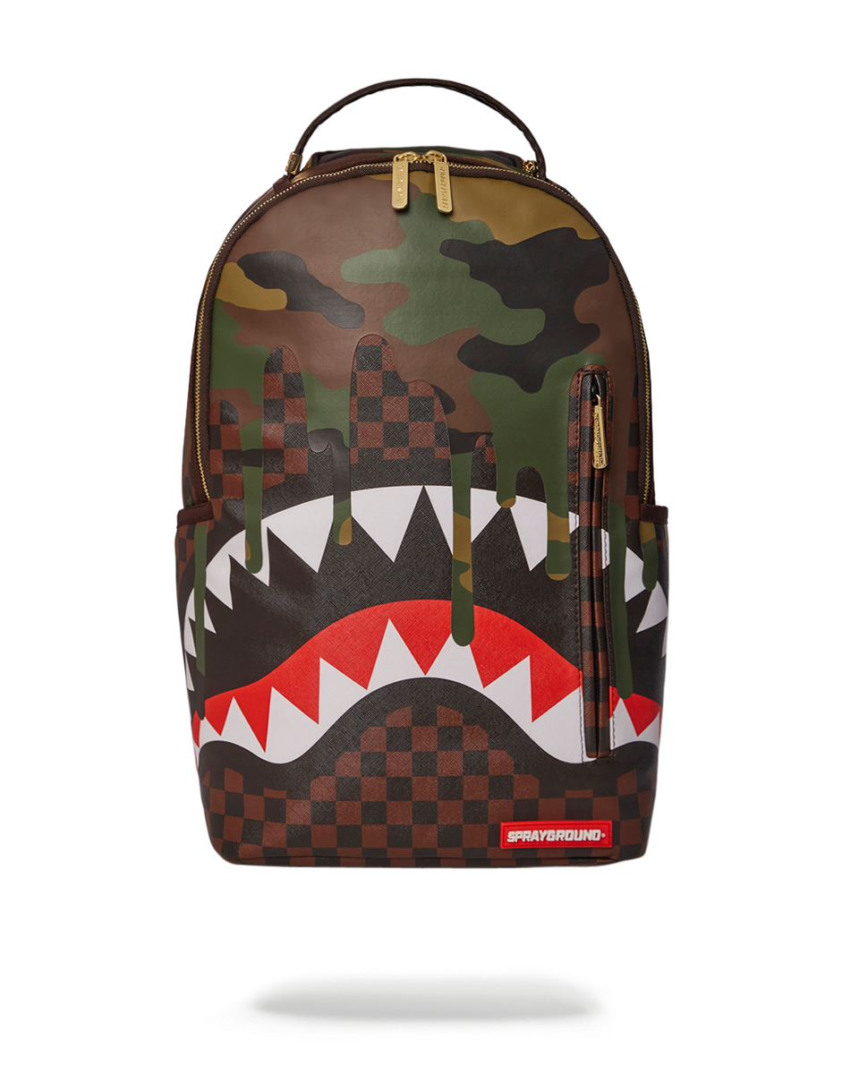 Sprayground Vice Beach Sharkmouth Pink Drip Backpack