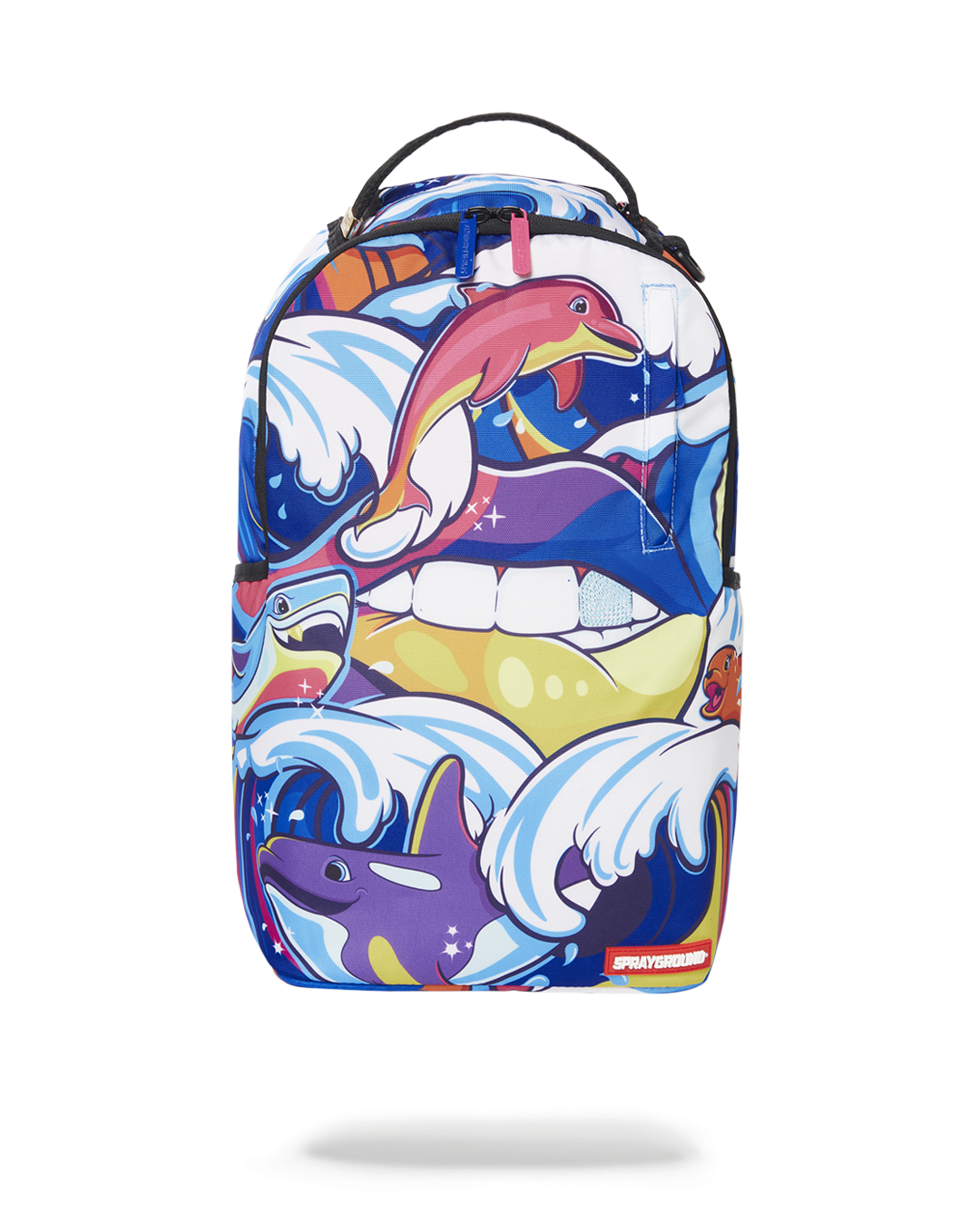 Sprayground Tsunami Sharks backpack - Blue