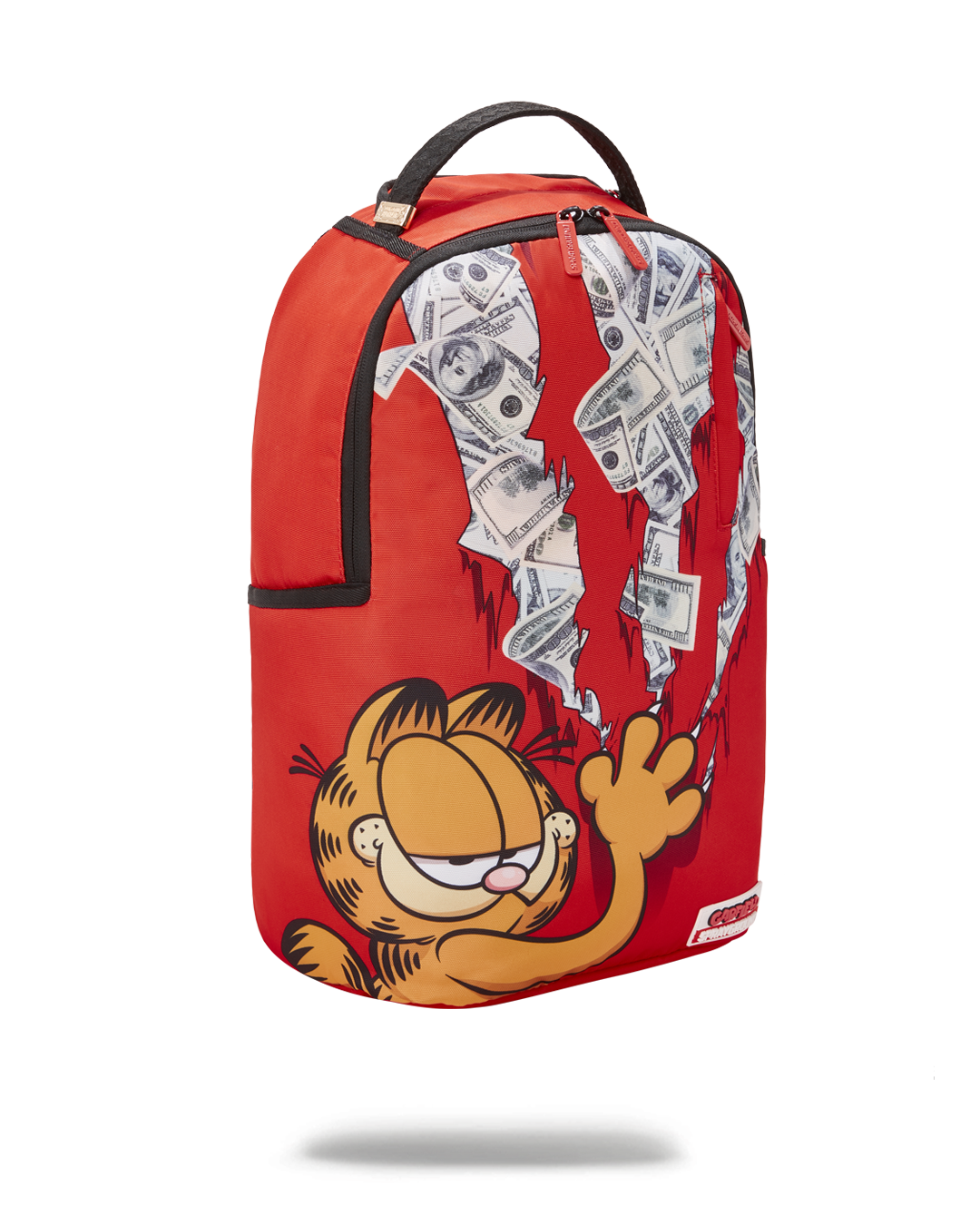 Sprayground Garfield Backpack Shark Mouth Books Bag Laptop Back To School  New