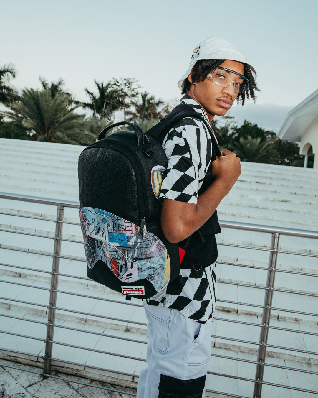 Sprayground Faux Leather Backpacks