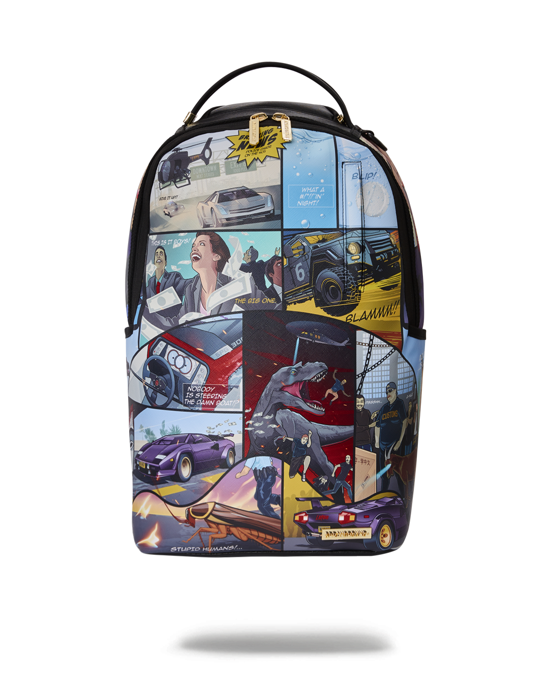 Sprayground Coming To America Movie Sharks Backpack