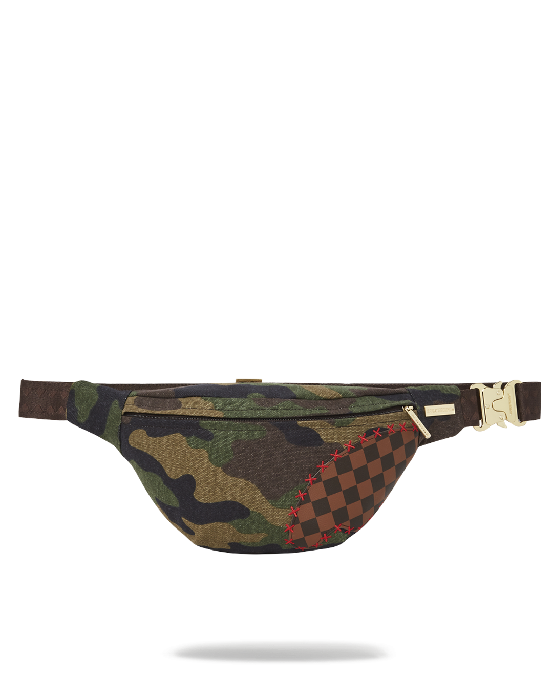 camouflage-print belt bag, Sprayground