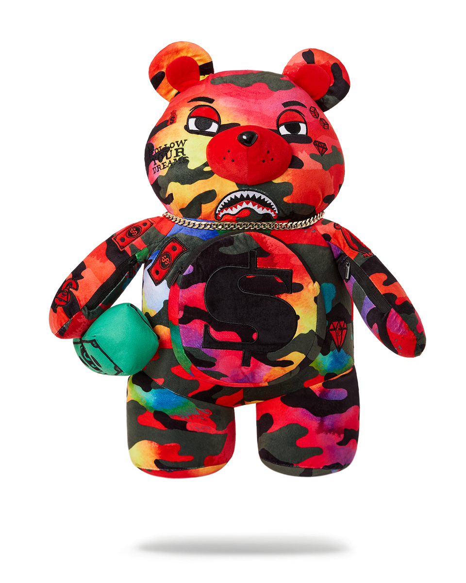 CAMOBURST MONEYBEAR TEDDYBEAR BACKPACK – SPRAYGROUND®