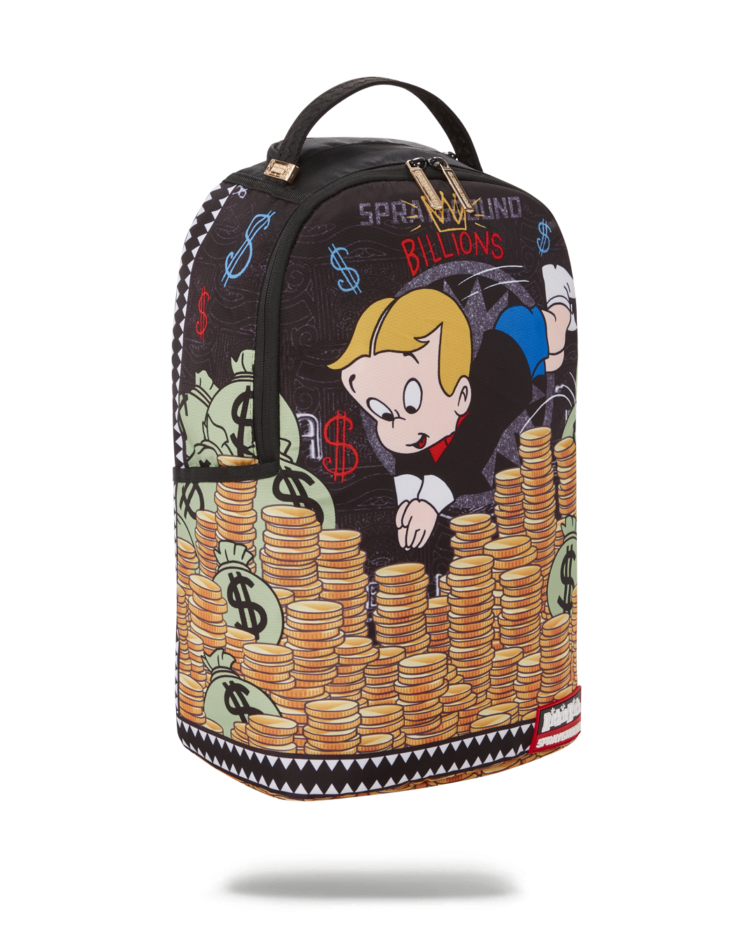 Sprayground backpack sales richie rich