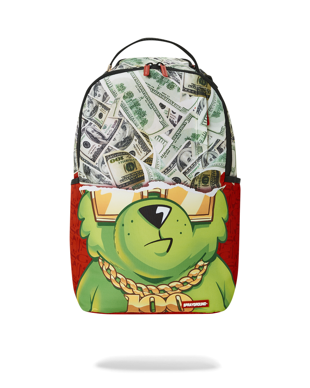 Sprayground Money On Money Bear Backpack