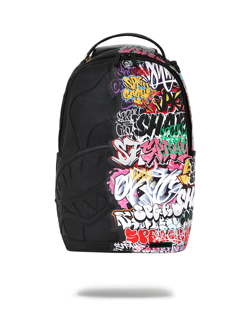 Sprayground store graffiti backpack