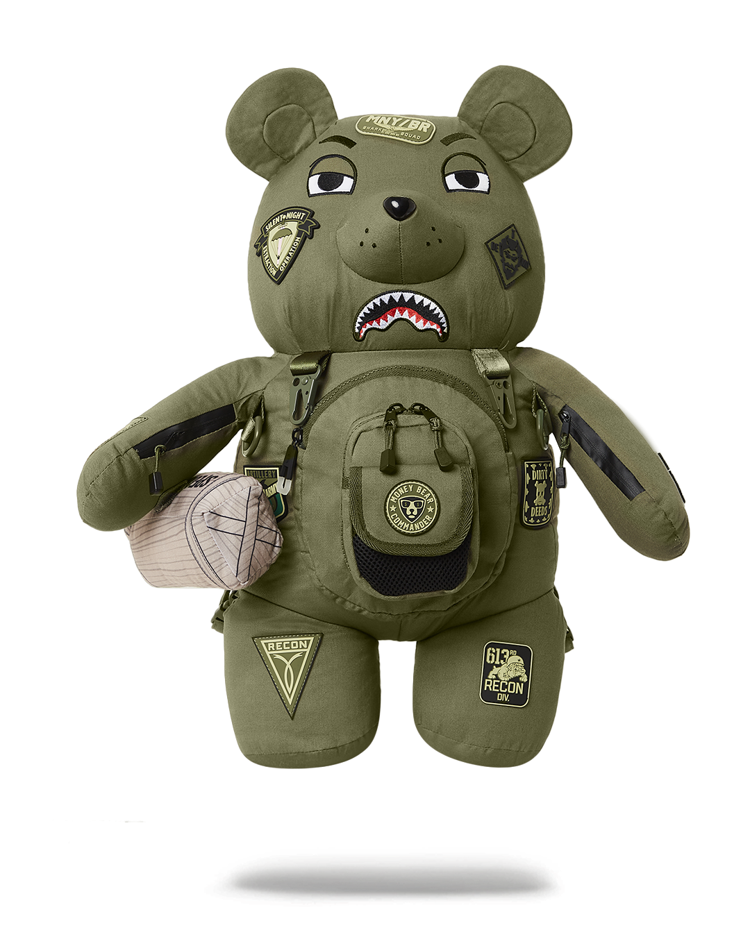 SPECIAL OPS FULL THROTTLE MONEYBEAR TEDDYBEAR BACKPACK