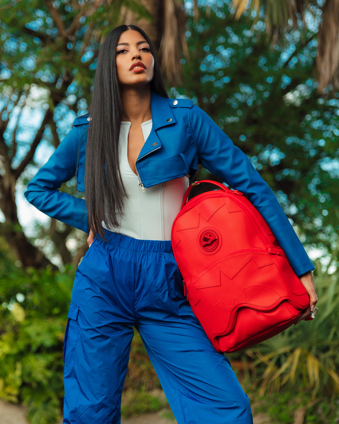 Sprayground Backpack in Red