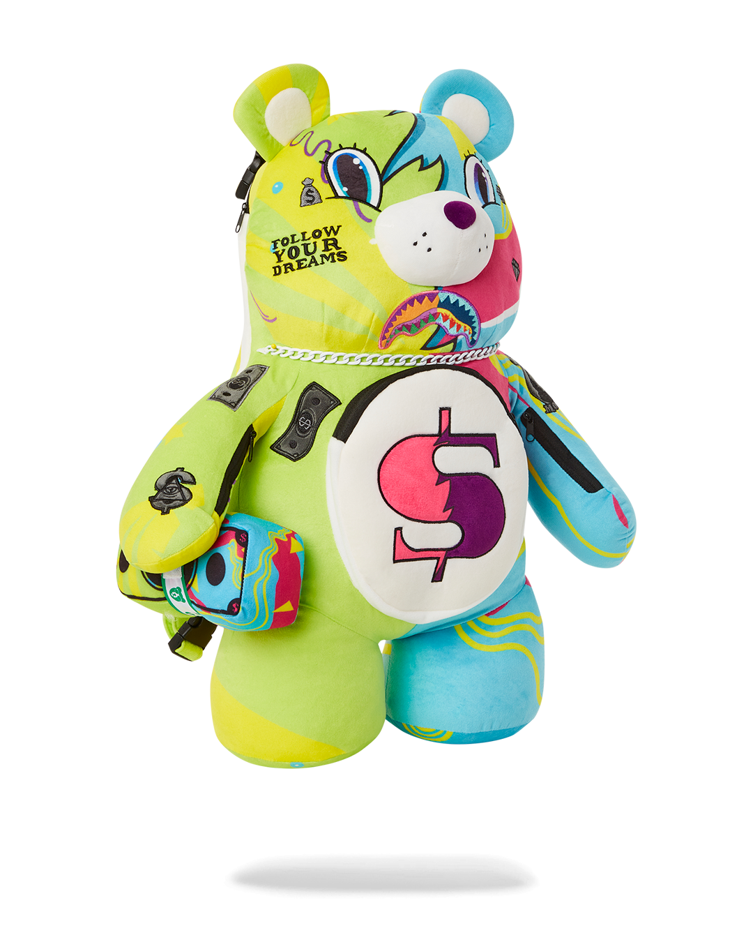 Sprayground money outlet bear backpack