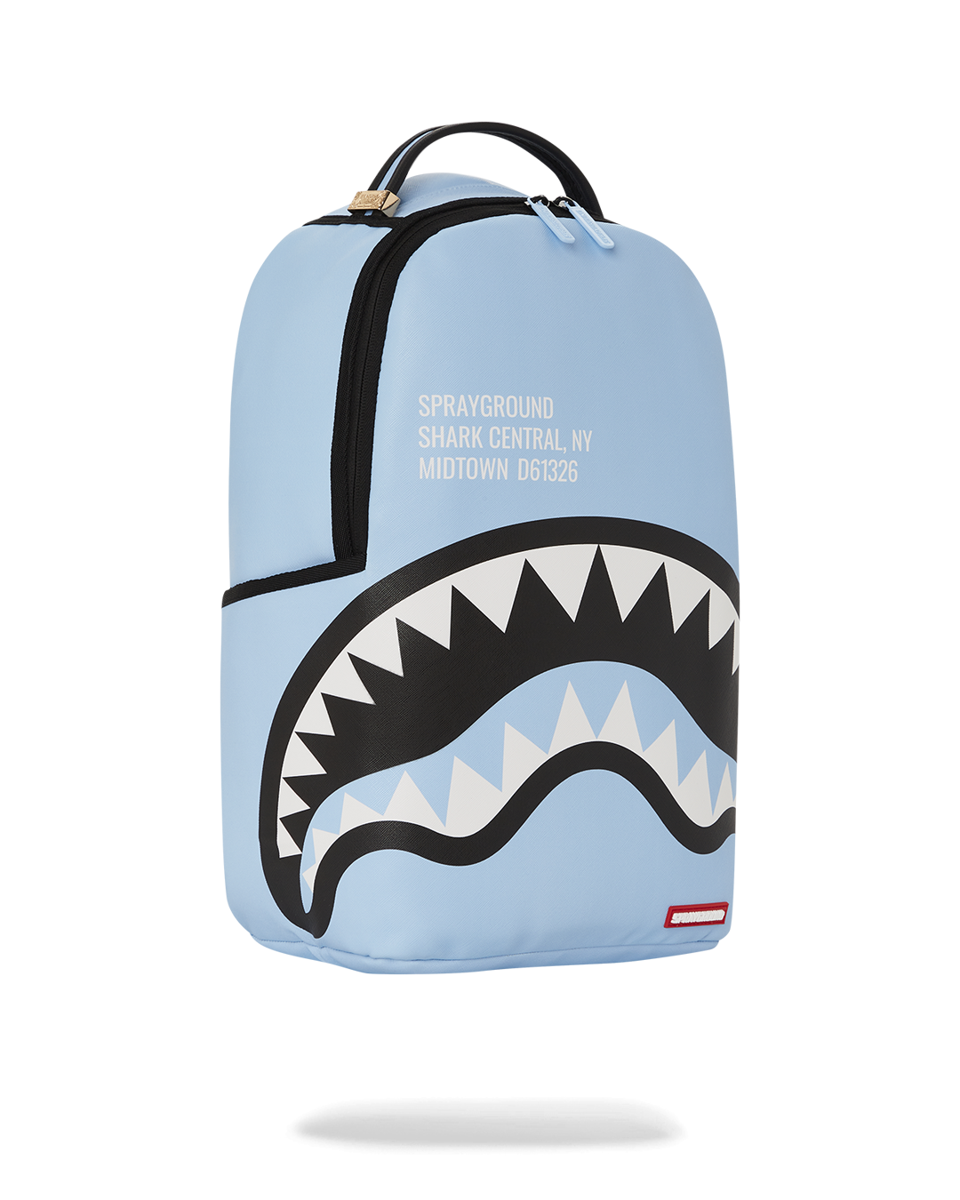 Shark Backpack Boy Shark Blue Print Backpack Under the Sea 