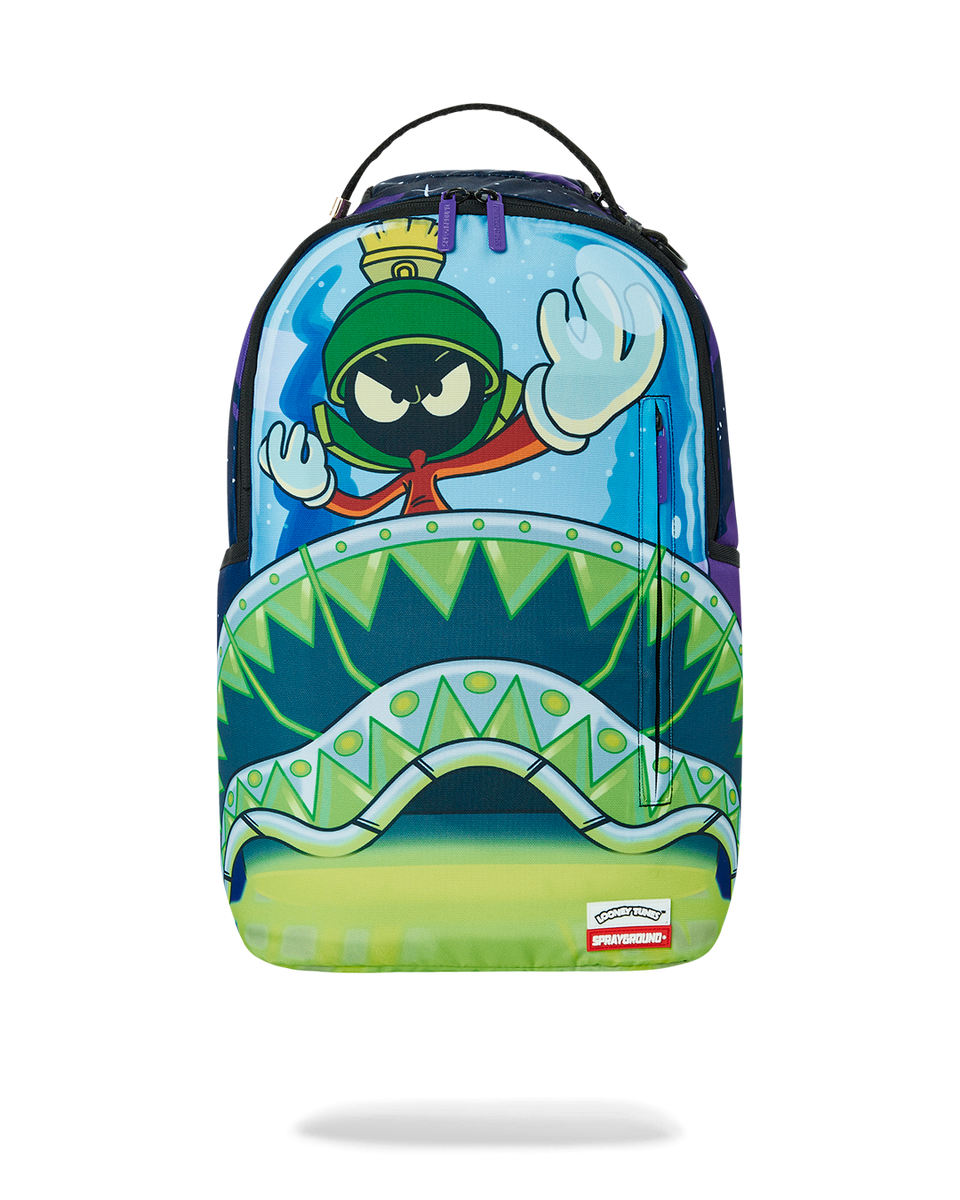 Sprayground Looney Tunes Taz Marvin Bust Out Backpack Books Bag Back To  School