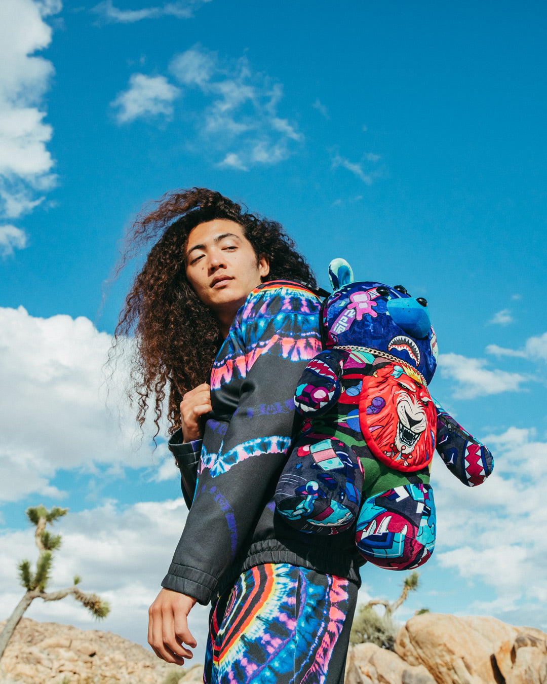 Sprayground teddy bear online backpack