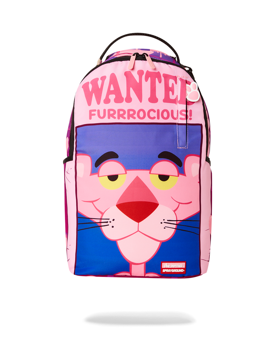 PINK PANTHER UP TO NO GOOD TEDDY BEAR BACKPACK