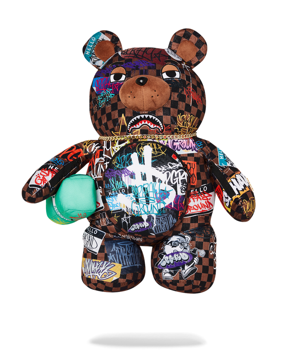 SHARK FRIENDS MONEYBEAR TEDDYBEAR BACKPACK – SPRAYGROUND®