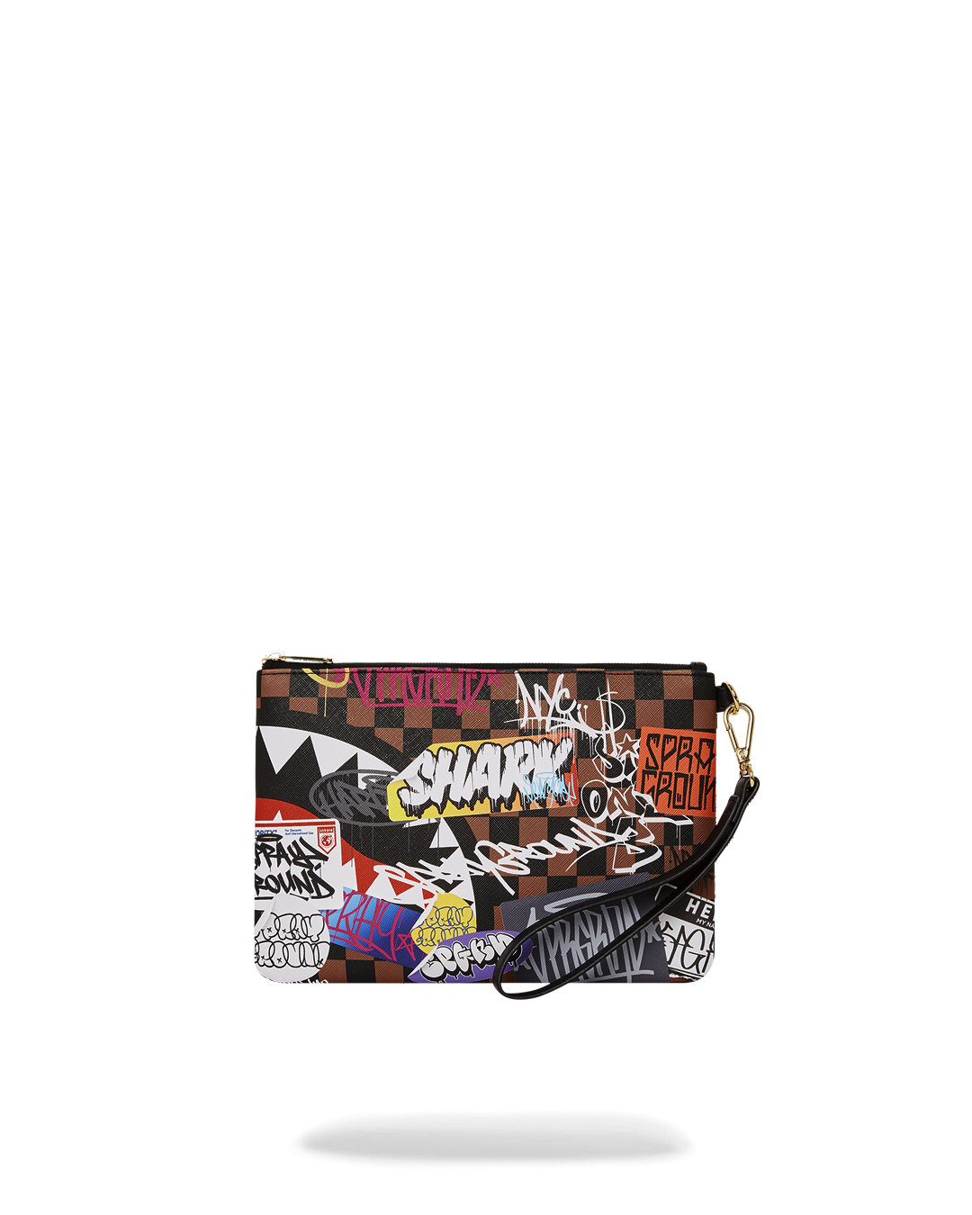 SPRAYGROUND Shark In Pairs clutch bag 910B5351NSZ unisex