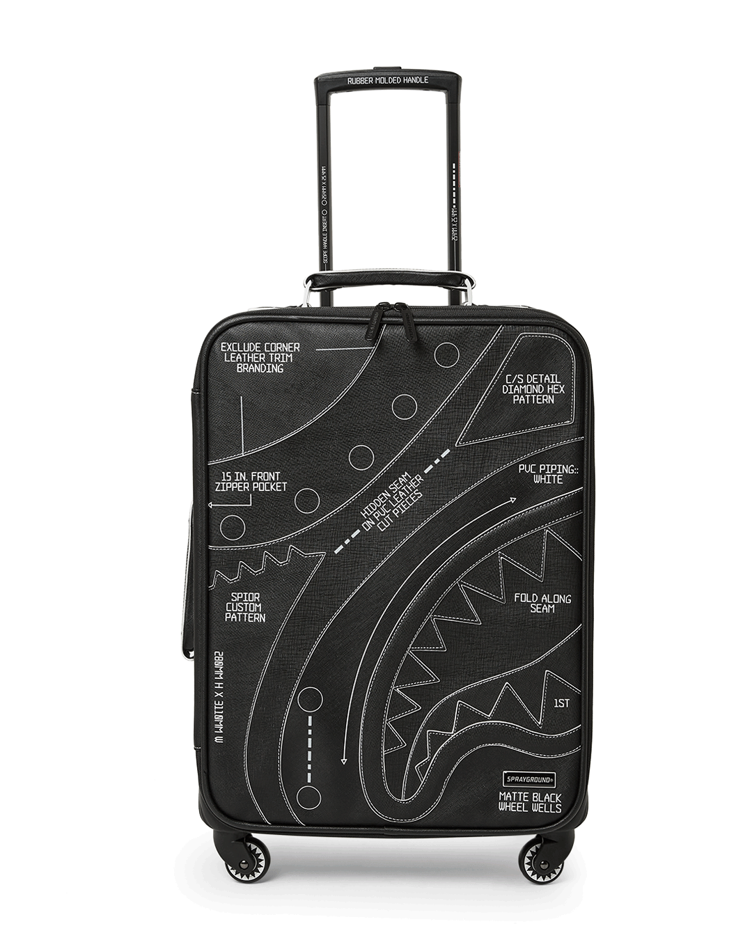 HIGH TECH JETSETTER CARRY ON LUGGAGE SPRAYGROUND