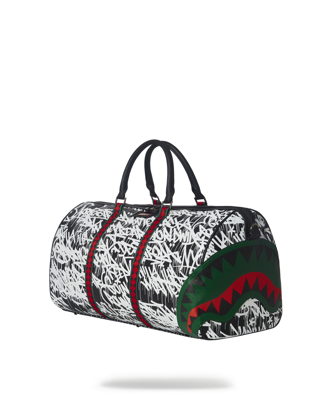 Sprayground, Camokawa Wave Shark Duffle Bag Green