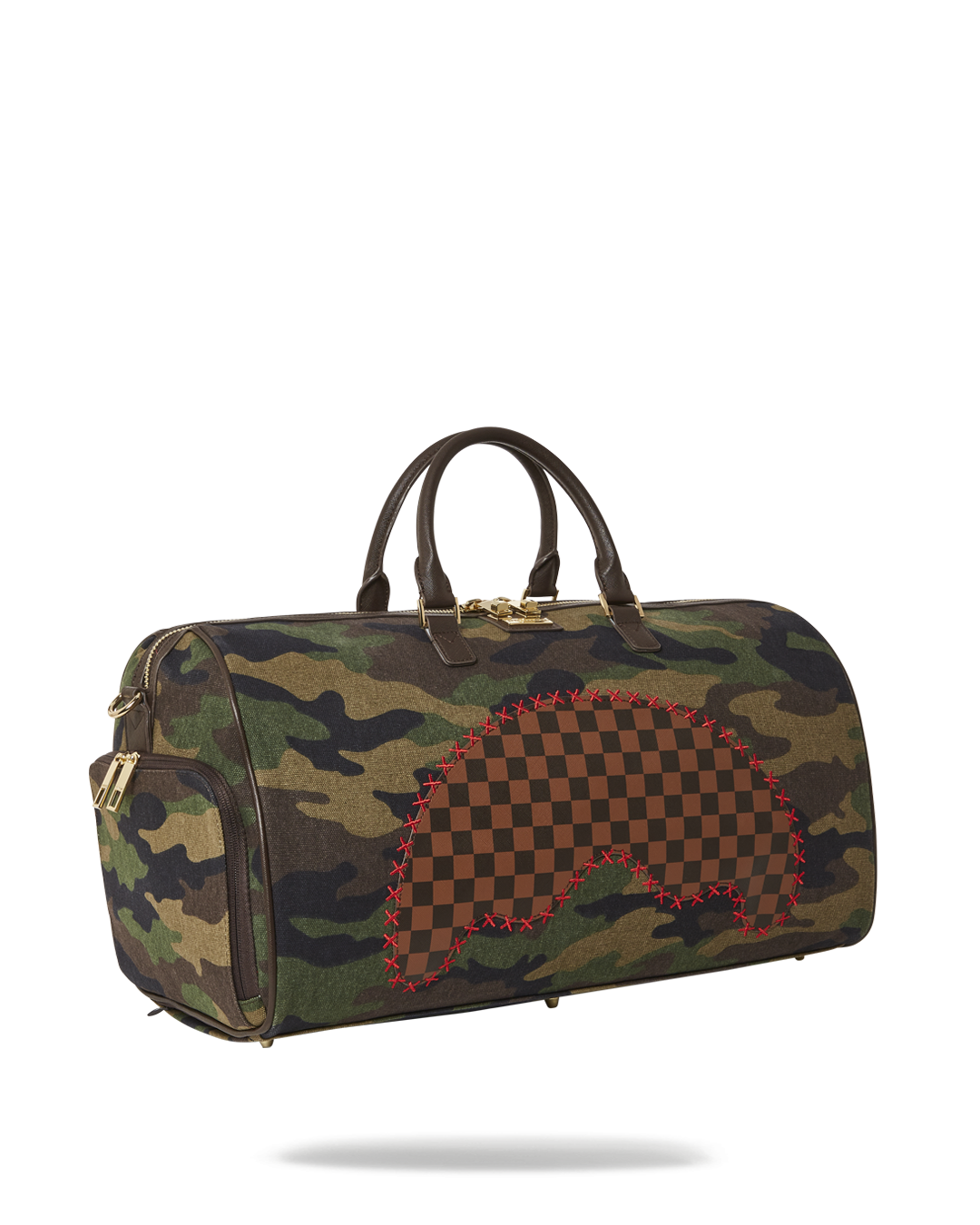 Sprayground shark shop duffle bag