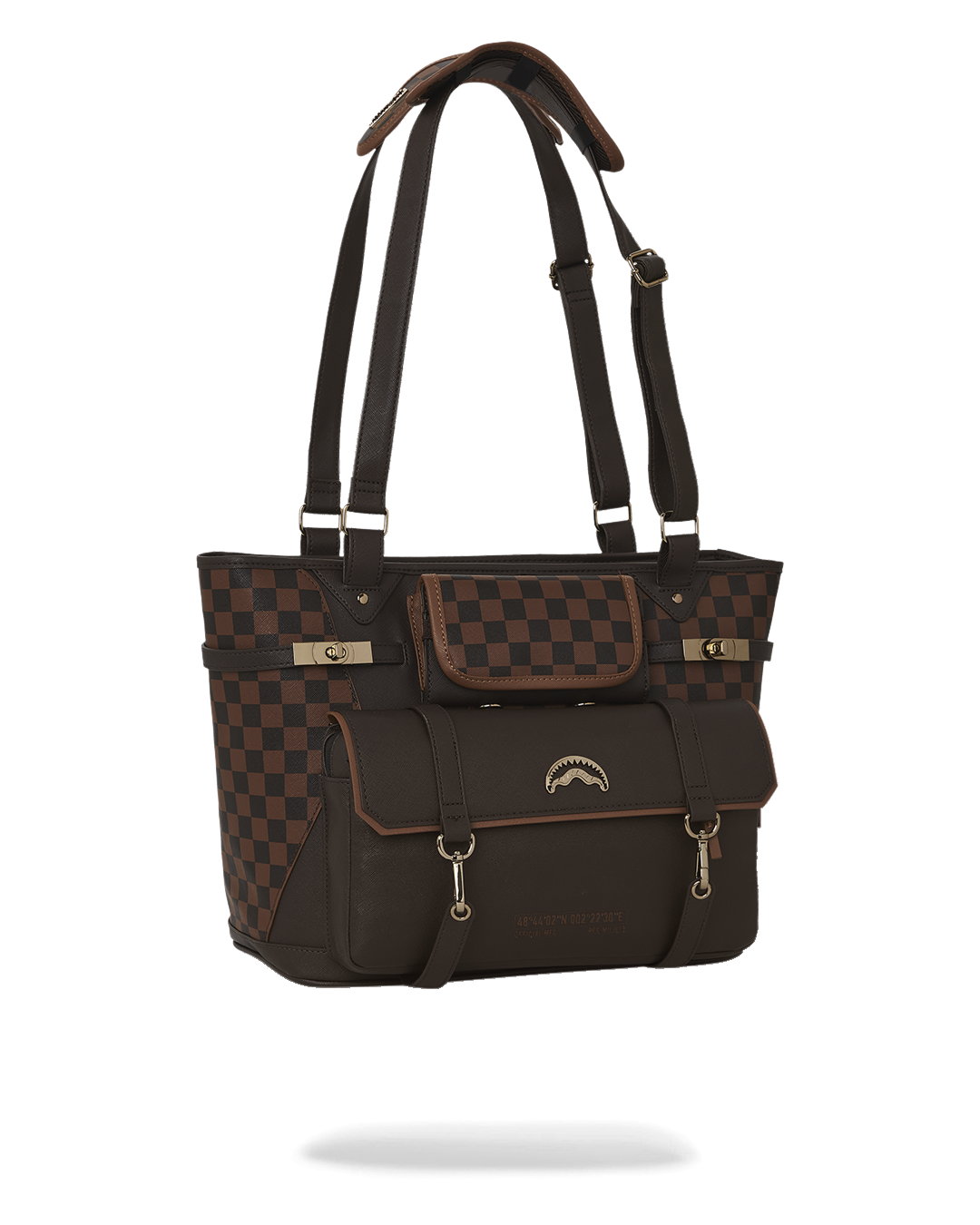 Chanel Louis Vuitton Handbag Monogram - Brown - Printed Bags Transparent PNG